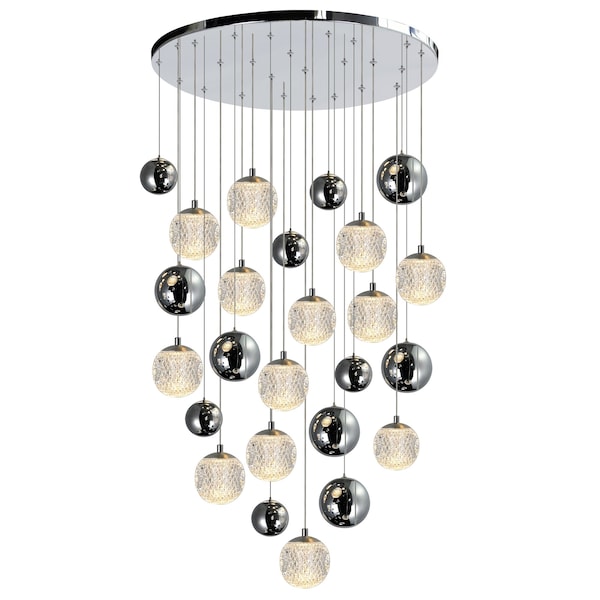 Cwi Lighting Siena 13 Light Chrome Chandelier 1679P24-13-601 - main